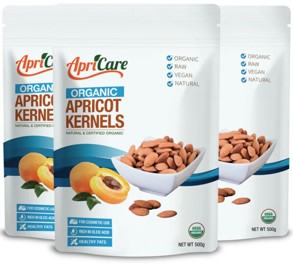 Organic Apricot Kernels 3-Pack
